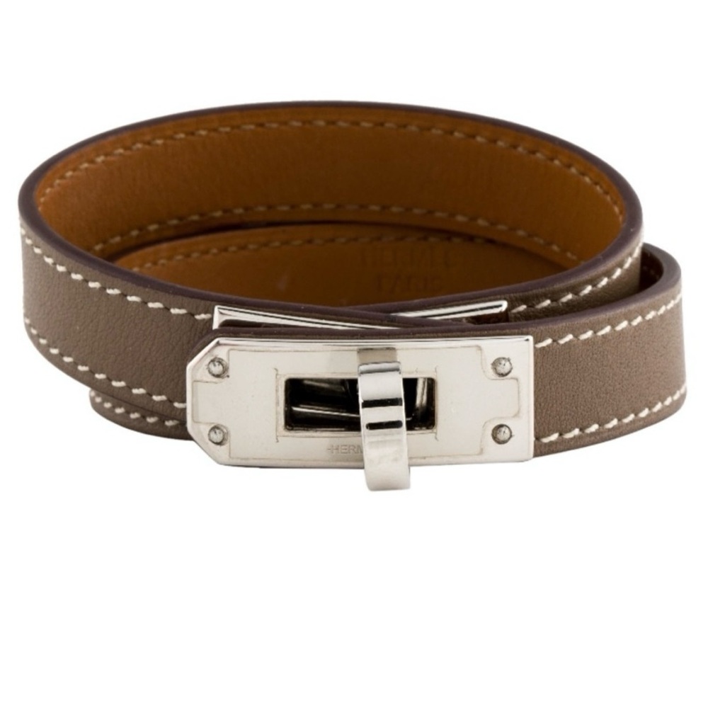 Authentic Hermès Kelly Double Tour Wrap Bracelet - worn once!